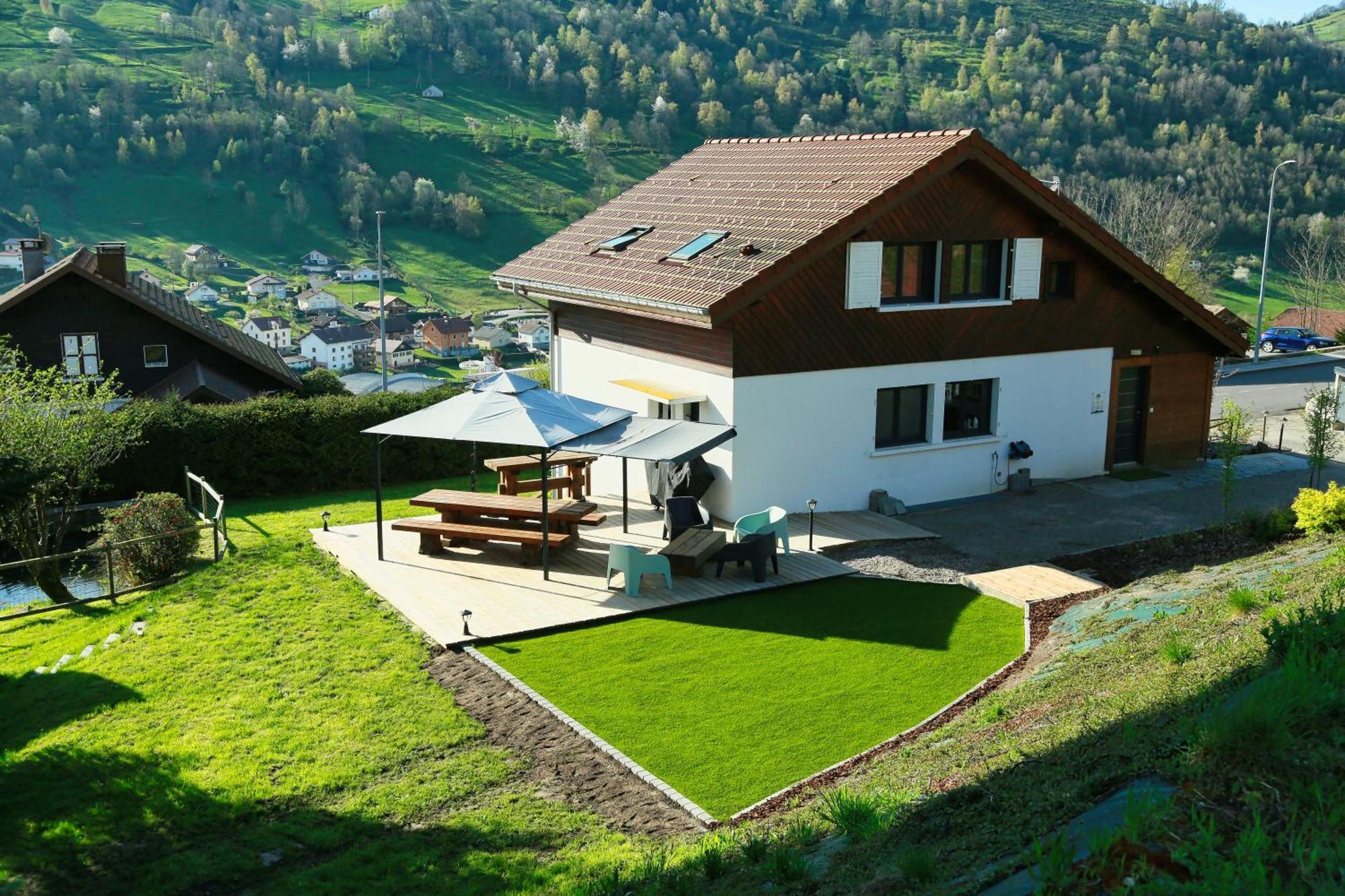 Le Petit Coin De Jeanne Et Marcel Maison De Vacances La Bresse Villa Exterior foto