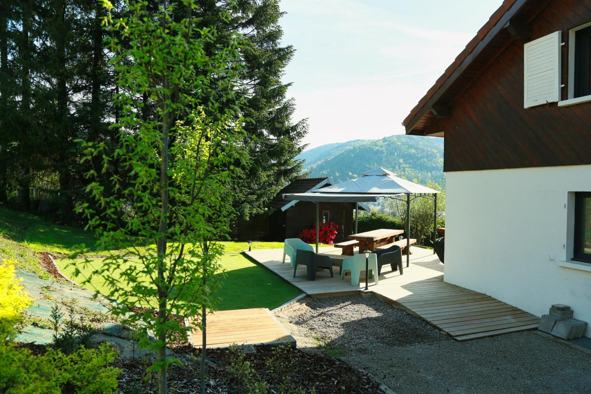 Le Petit Coin De Jeanne Et Marcel Maison De Vacances La Bresse Villa Exterior foto